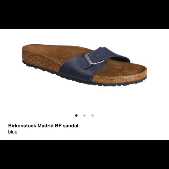 Birkenstock Shoes - Birkenstock Madrid blue sandals